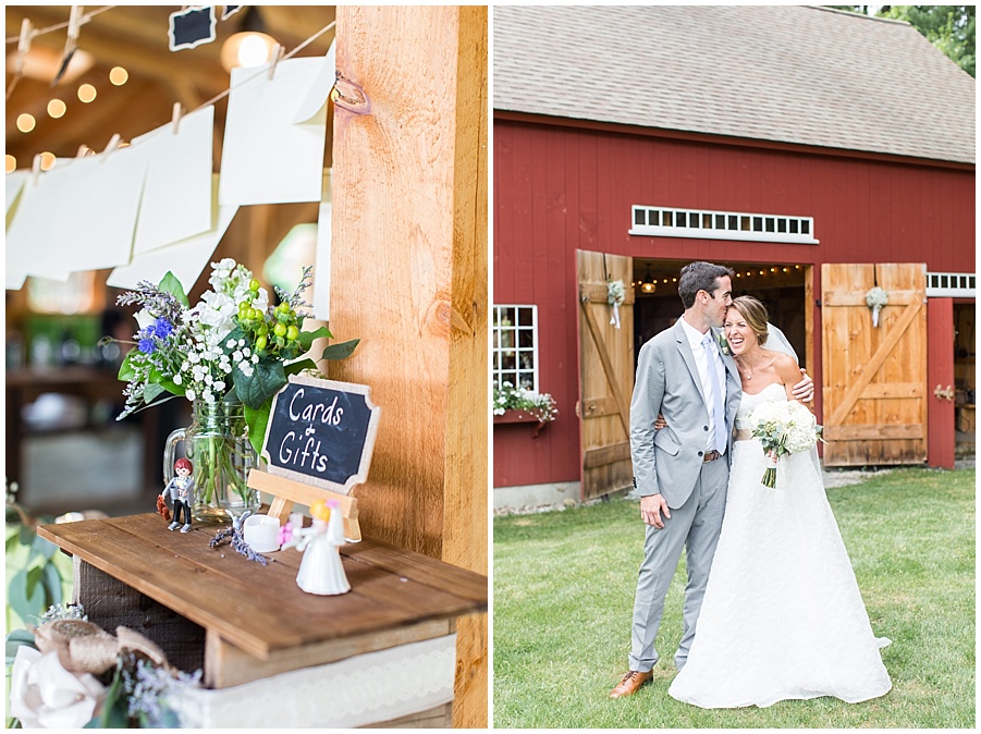 red barn wedding details 