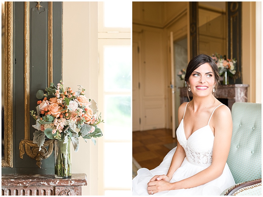 classic bridal portraits at Glen Manor wedding suite