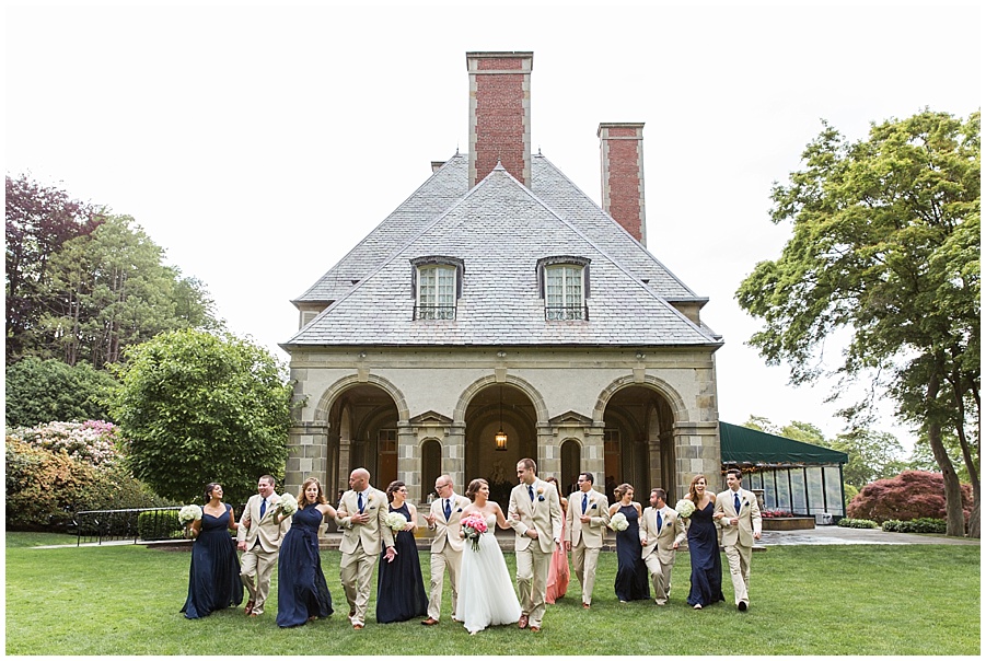 Bridal Party photos at Glen Manor 
