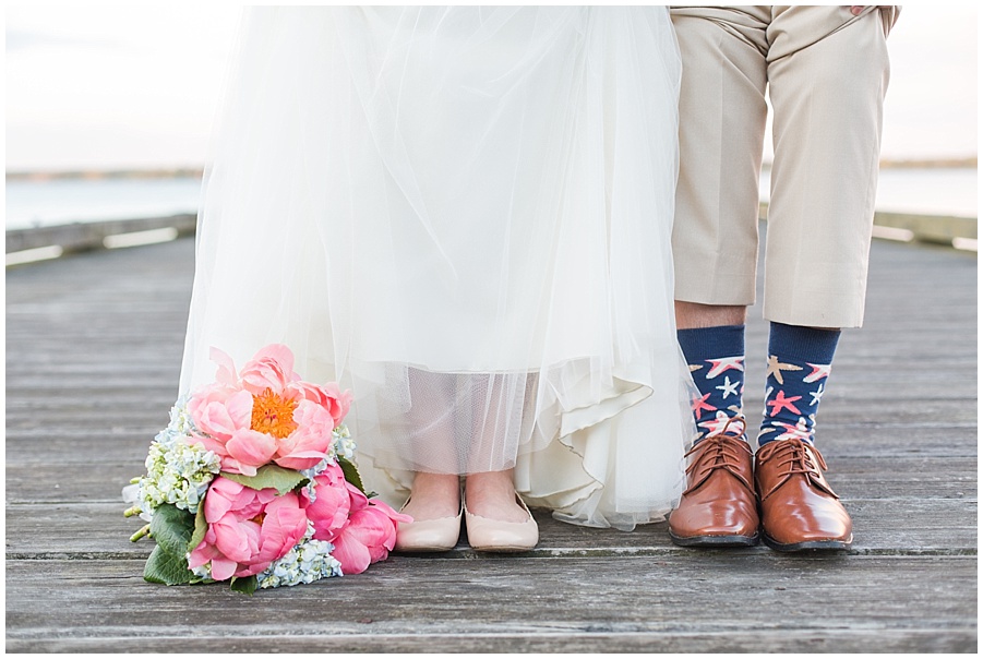 Coastal Rhode Island wedding details 