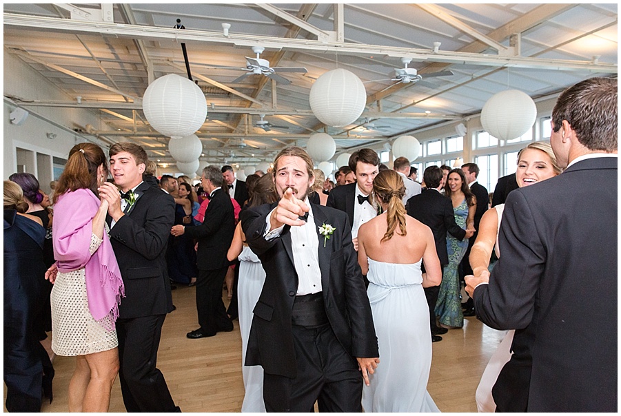 Narragansett Dunes Club wedding reception by Maria Burton Photography