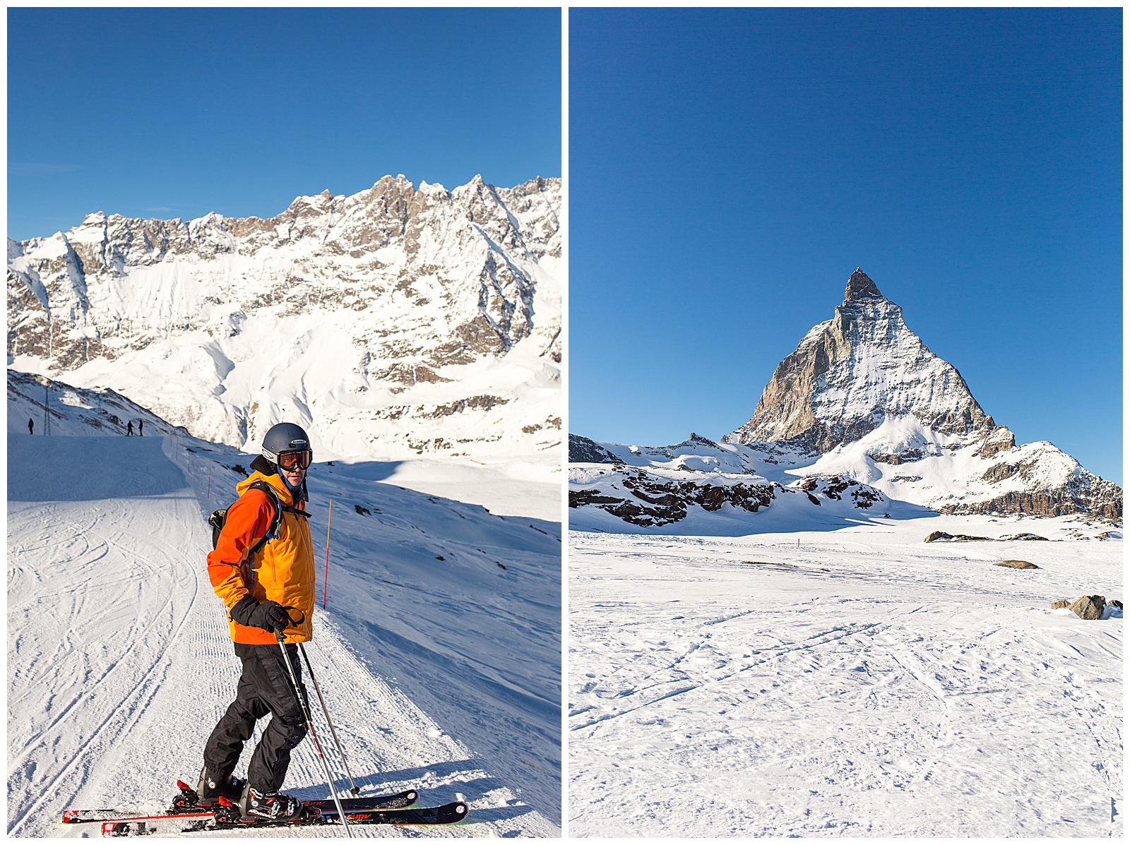 Views of the Matterhorn in our Switzerland Winter Vacation