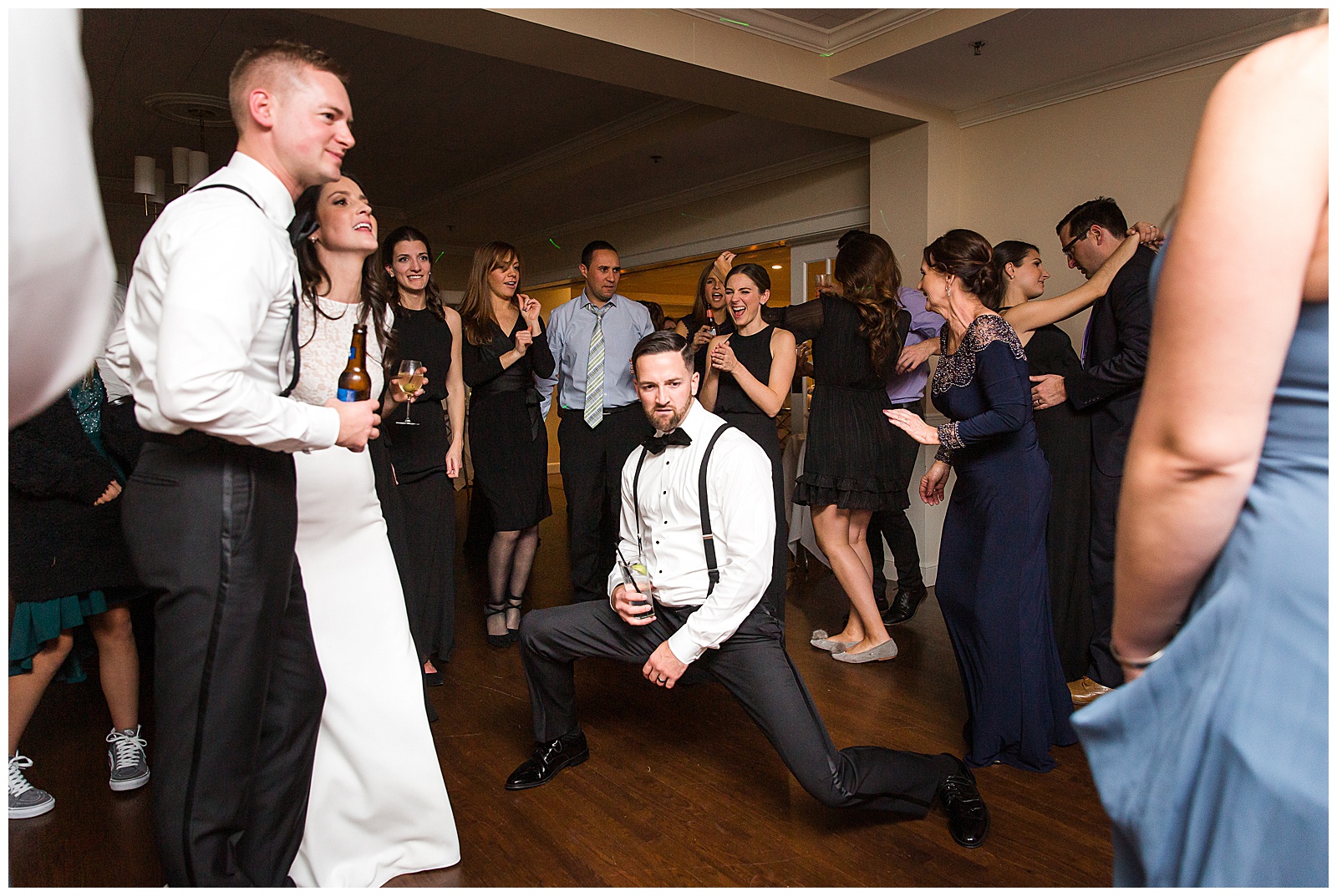 Guests dance the night away to Young Love and the Thrills