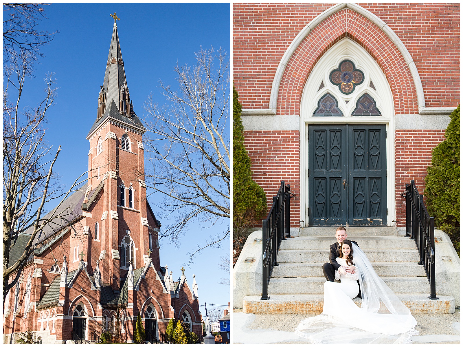 Our Lady of Help of Christians wedding photos