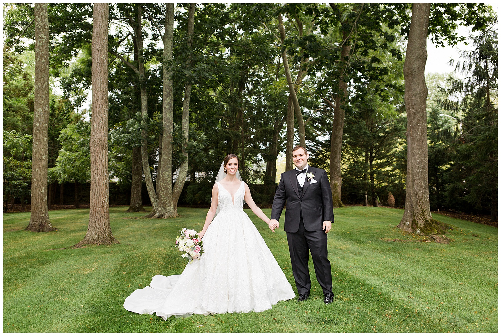 The Chanler bride and groom portraits