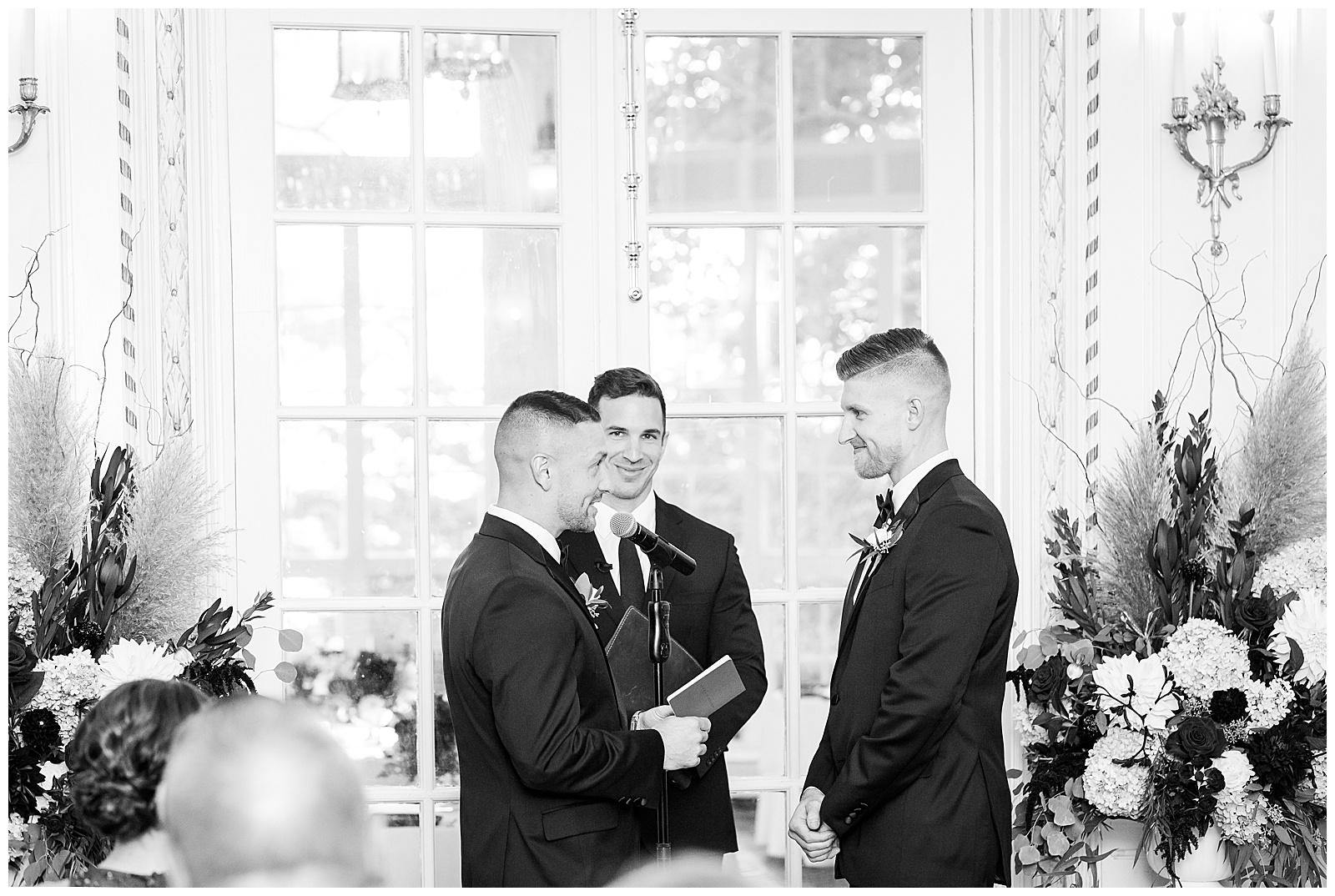 gay wedding at Tupper Manor in Boston